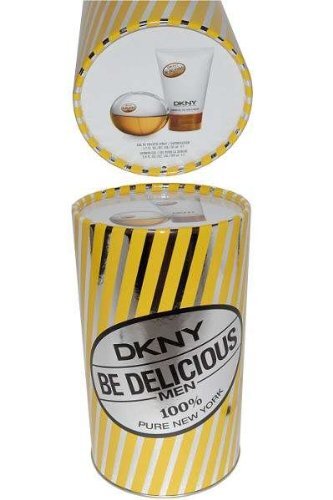 Donna Karan DKNY Be Delicious Men 2pcs Gift Set 50ml EDT Spray Men (RARE)