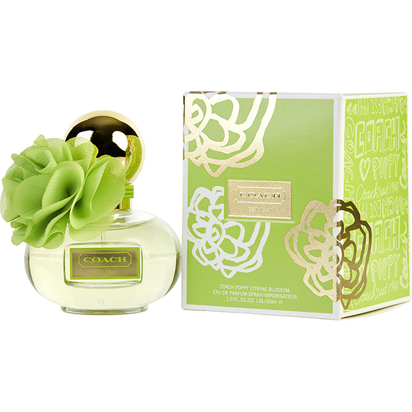 Coach Poppy Citrine Blossom 100ml EDP Spray Women (floral citrus green)