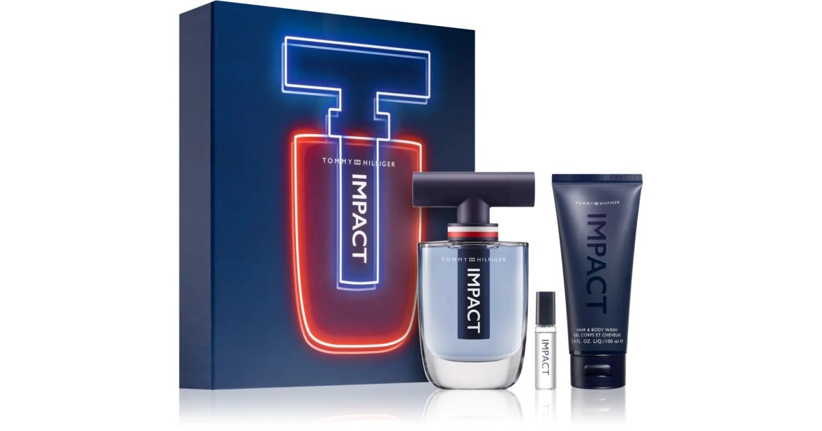 Tommy Hilfiger Impact 3pcs Gift Set 100ml EDT Spray Men