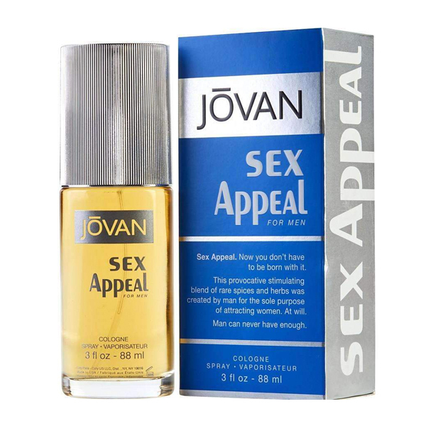 Jovan Sex Appeal For Men 88ml EDC Spray Men