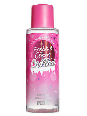 Victoria's Secret Pink Fresh & Clean Chilled Fragrance Mist 250ml Spray Women (RARE)