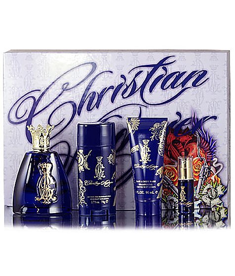 Gift Set Contains:  - Christian Audigier 100ml EDT Spray Men - Christian Audigier Miniature 7.5ml EDT Spray Men - Christian Audigier Hair & Body Wash 90ml - Christian Audigier Deodorant Stick 78g