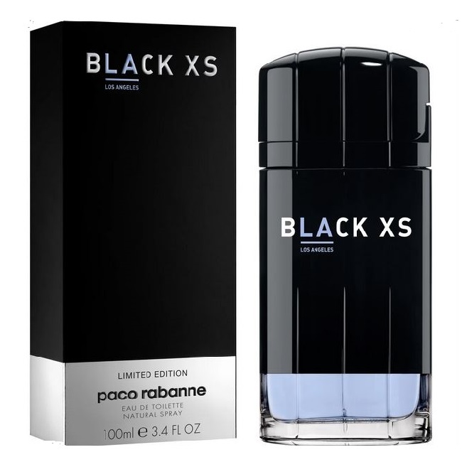 Paco Rabanne Black XS  Los Angeles 100ml EDT Spray Men (RARE)