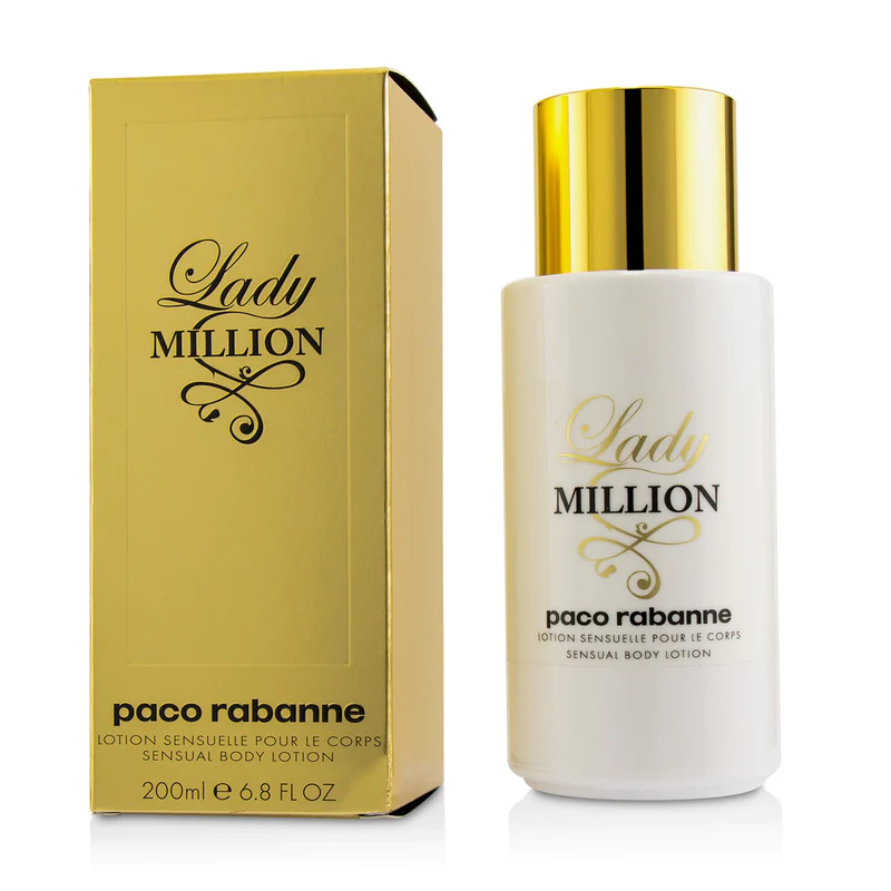 Paco Rabanne Lady Million 200ml Sensual Body Lotion