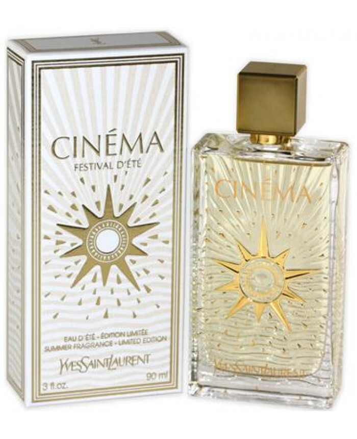 Yves Saint Laurent Cinema Festival D'Ete Summer Fragrance Limited Edition 90ml Eau D'Ete Spray Women