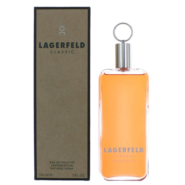 Lagerfeld Classic by Karl Lagerfeld 150ml Eau de Toilette Spray for MenThe signature men's fragrance from Karl Lagerfeld. Lagerfeld Classic is a spicy woody fragrance with a hint of vanilla in the lasting impression.For the charming gentleman who receives compliments with grace.Fragrance Notes: The fragrance opens with aldehydes