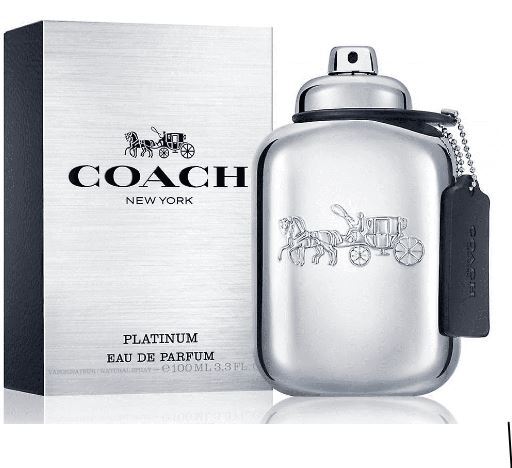 Coach New York Platinum For Men 100ml EDT Spray Men