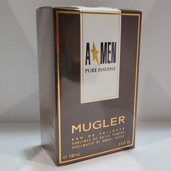 Thierry Mugler A*Men Pure Havane 100ml EDT Spray Men (Unboxed) (RARE)