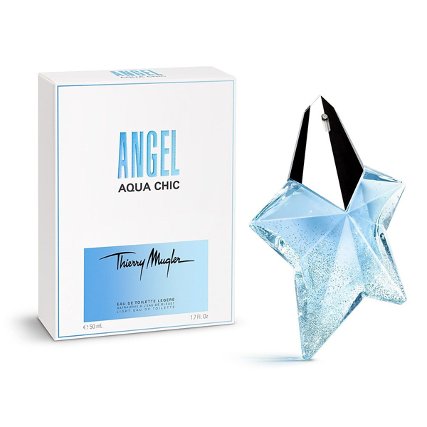 Thierry Mugler Angel Aqua Chic 50ml Light EDT Spray Women (RARE)