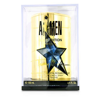 Thierry Mugler A*Men Metal Refillable Gold Edition 100ml EDT Spray Men (RARE)