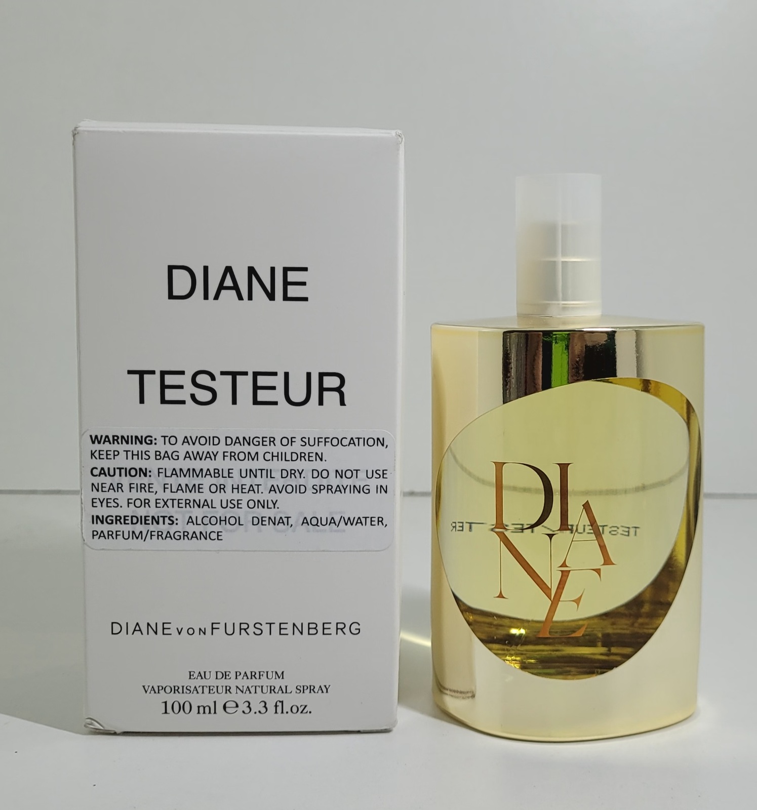 Diane Von Furstenberg Diane (NO CAP) 100ml EDP Spray Women (NEW Unboxed)