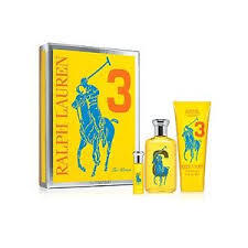 Gift Set Contains:  - Ralph Lauren Big Pony #3 100ml EDT Spray Women - Ralph Lauren Big Pony #3 10ml EDT Spray Women - Ralph Lauren Big Pony #3 Hydrating Body Lotion 200ml