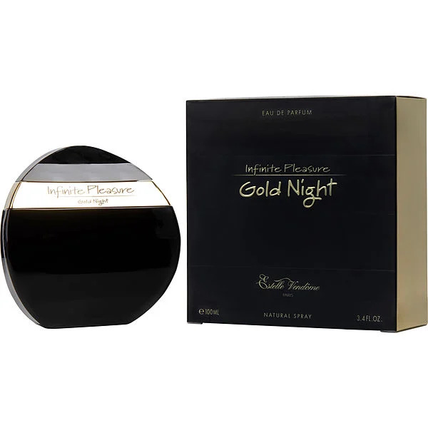 Estelle Vendome Infinite Pleasure Gold Night 100ml EDP Spray Women (RARE)