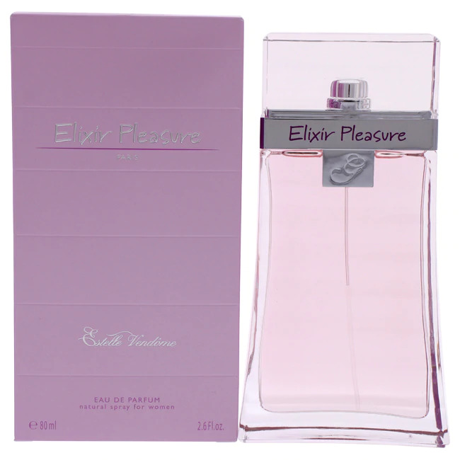 Estelle Vendome Elixir Pleasure 80ml EDP Spray Women (RARE)