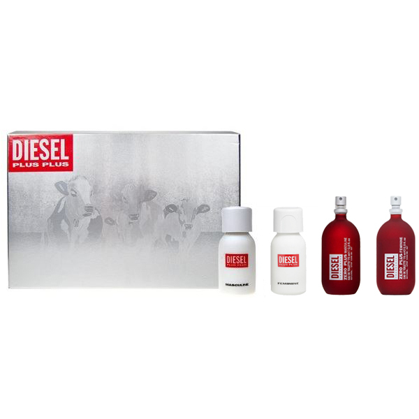 Diesel Zero Plus 30ML Mens + 30ML Womens + Diesel Plus Plus 30ML Mens + 30ML Womens Spray