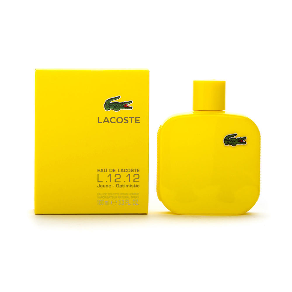 Lacoste Eau De Lacoste L.12.12 Jaune - Optimistic 100ml EDT Spray Men