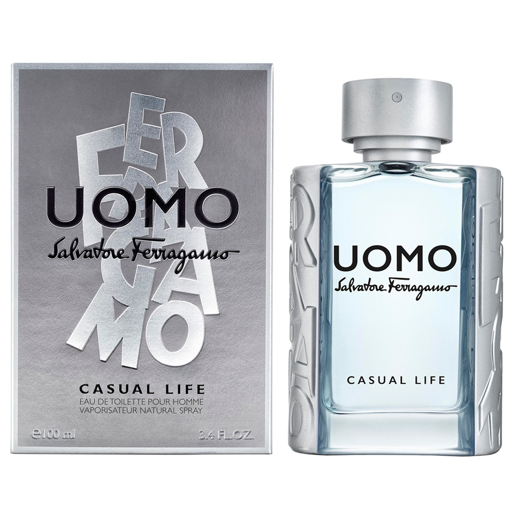 Salvatore Ferragamo Uomo Casual Life 100ml EDT Spray Men