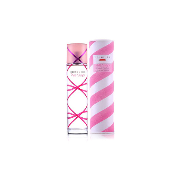 The first fragrance of Italian cosmetic brand Aquolina is Pink Sugar