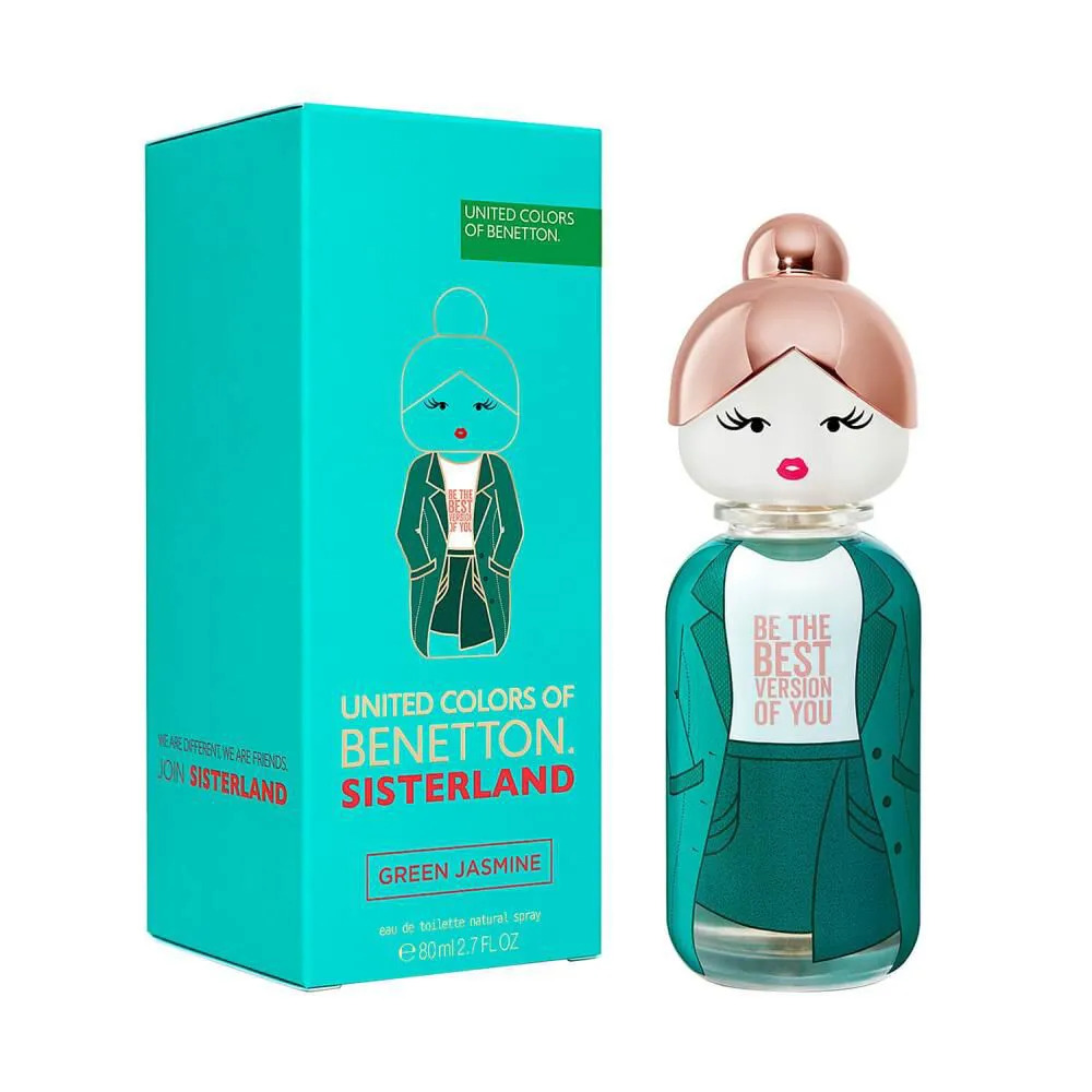 Benetton Sisterland Green Jasmine 100ml EDT Spray Women