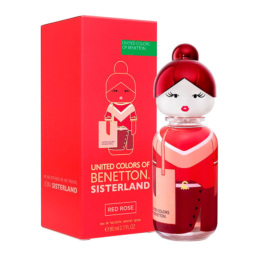 Benetton Sisterland Red Rose 100ml EDP Spray Women