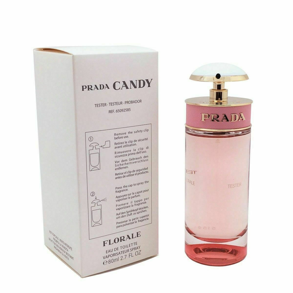 Prada Candy Florale 80ml EDT Spray Women (Unboxed/Tester)