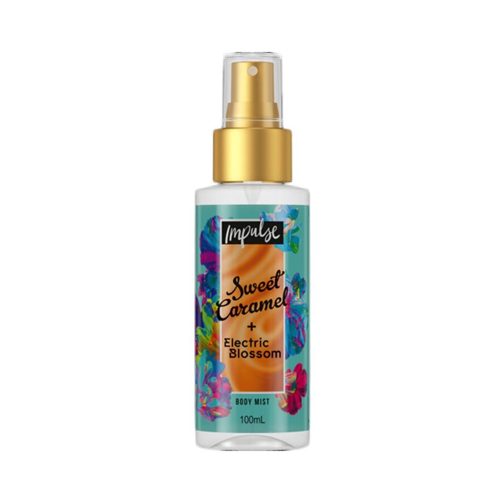 Impulse Body Mist Fizzy Apple + Festival Fields 100ml