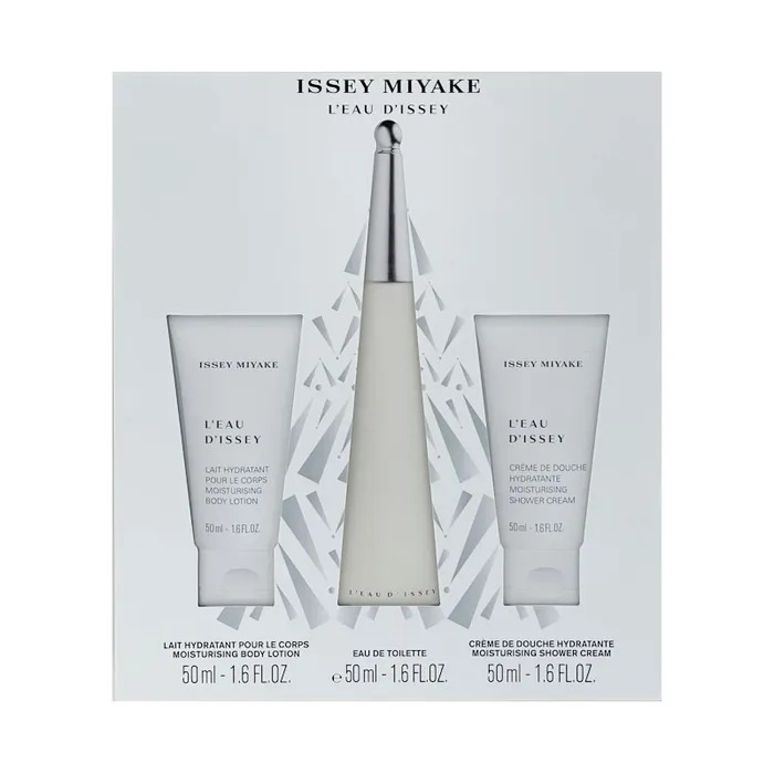 Issey Miyake L'eau D'issey 3pcs Gift Set 50ml EDT Spray Women