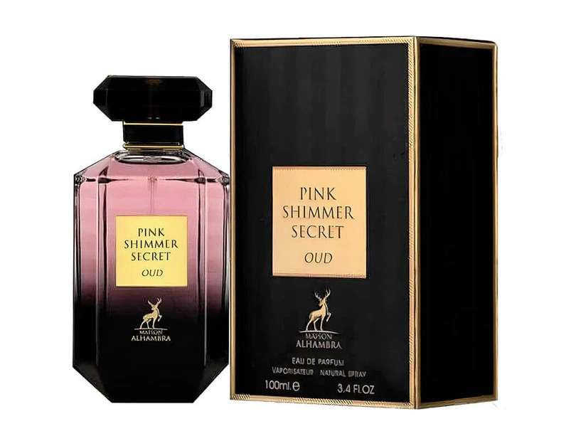 Maison Alhambra Pink Shimmer Secret Oud 100ml EDP Spray Unisex