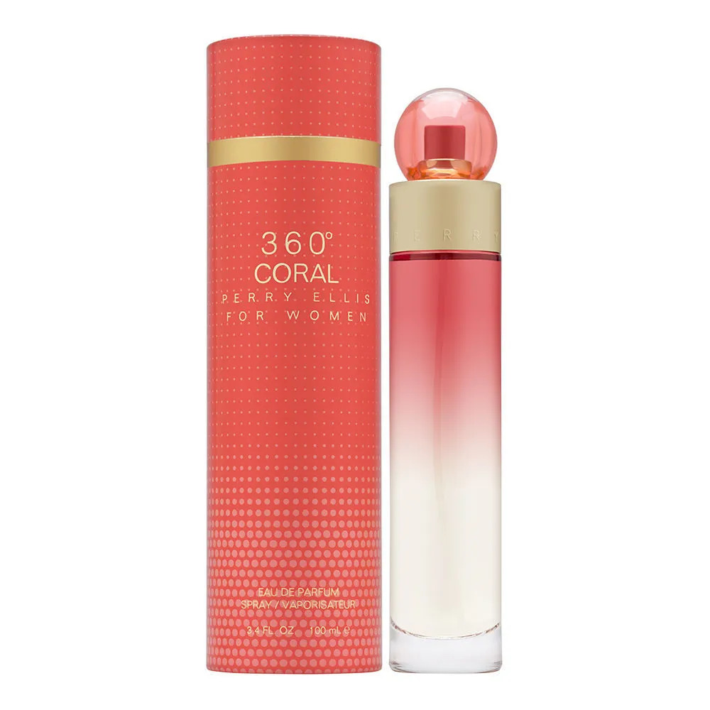 Perry Ellis 360 Coral 100ml EDP Spray Women