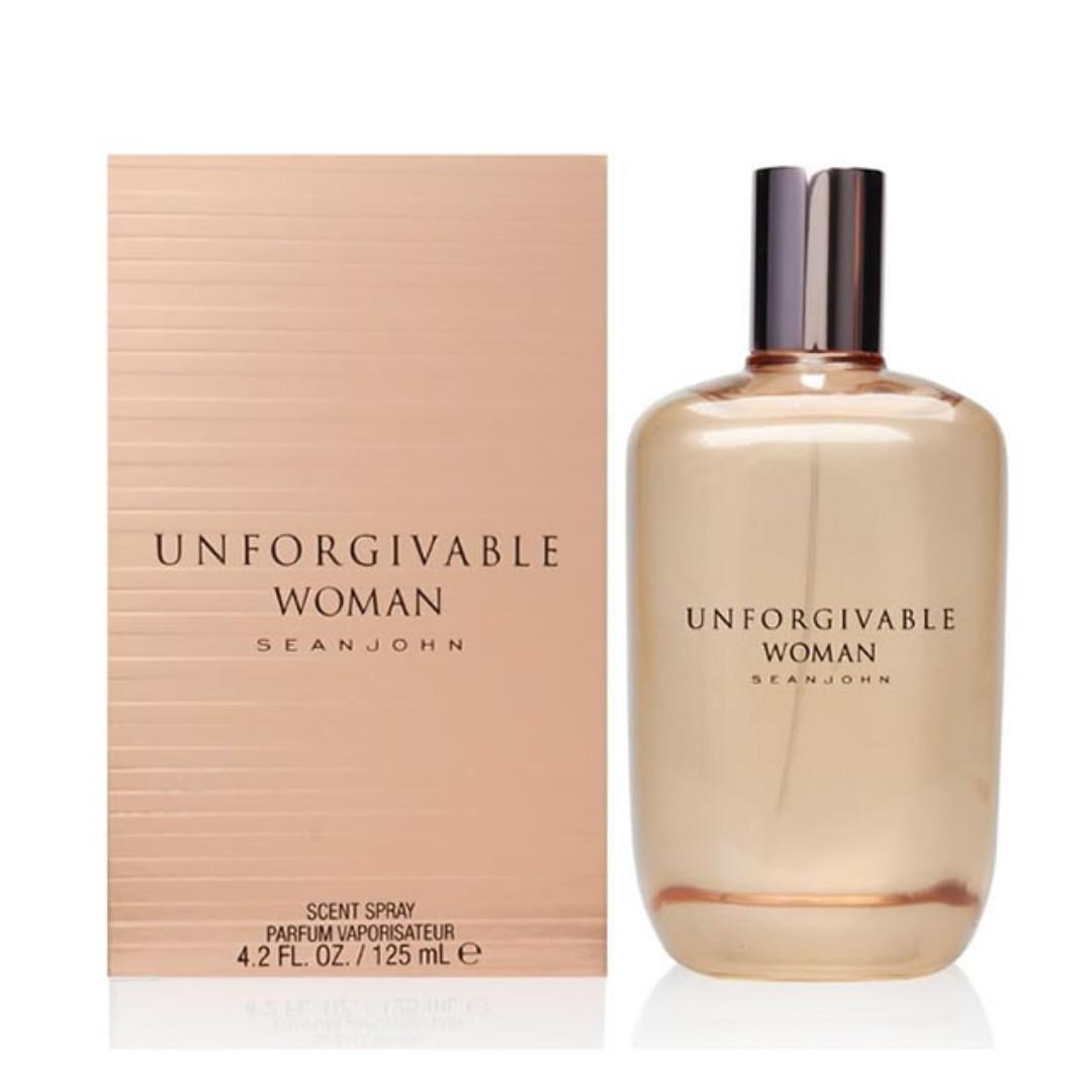 Sean John Unforgivable Woman (ORIGINAL FORMULA  - VERY RARE) 125ml EDP Spray Women (woody powdery)